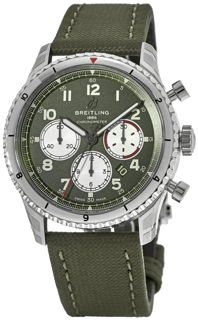 Breitling Aviator 8 AB01192A1L1X1 Stainless steel Green