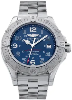 Breitling Superocean A17360 Stainless steel Blue