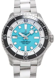 Breitling Superocean A17376211L2A1 Stainless steel Turquoise