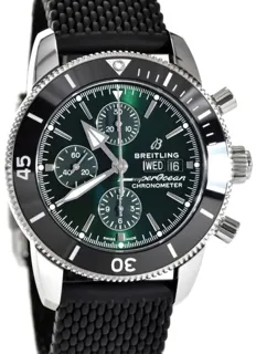 Breitling Superocean Heritage A13313121L1S1 Stainless steel Green