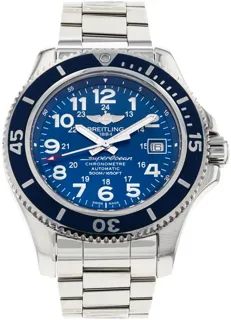 Breitling Superocean II 42 A17365 Stainless steel Blue