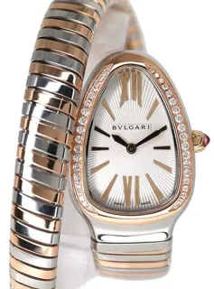 Bulgari Serpenti SP35SPG 35mm Yellow gold and Stainless steel