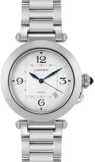 Cartier Pasha WSPA0009 41mm Stainless steel Silver