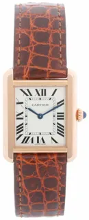 Cartier Tank Solo W5200024 31mm Stainless steel and 18k rose gold Silver