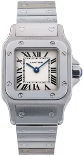 Cartier Santos Galbée W20056D6 Stainless steel Silver