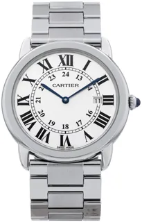 Cartier Ronde Solo W6701005 Stainless steel Silver