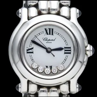 Chopard Happy Sport 8250 26mm Stainless steel White