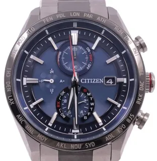 Citizen AT8186-51L AT8186-51L 42mm Titanium Blue