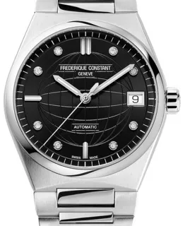 Frédérique Constant FC-303BD2NH6B 34mm Stainless steel Black