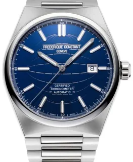 Frédérique Constant FC-303N4NH6B 41mm Stainless steel Blue