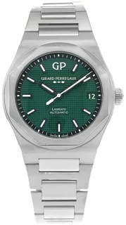 Girard-Perregaux Laureato 81010-11-3153-1CM 42mm Stainless steel Green