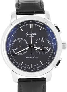 Glashütte Senator 39-34-20-42-04 44mm Stainless steel Black