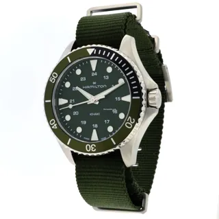 Hamilton Khaki Navy H82241961 Stainless steel Green