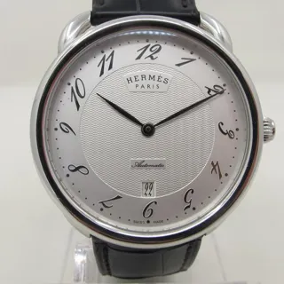 Hermès Arceau AR8.61aq 40mm Stainless steel Silver