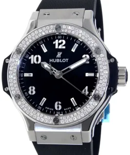 Hublot Big Bang 361.sx.1270.rx.1104 38mm Steel$Diamonds Black