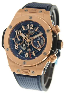 Hublot Big Bang 411.OX.5189.RX 45mm Yellow gold Blue