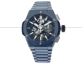 Hublot Big Bang 451.EX.5123.EX 42mm blue ceramic Skeletonized