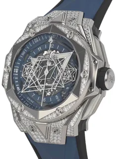 Hublot Big Bang Sang Bleu 418.NX.5107.RX.1604.MXM20 45mm Titanium Blue