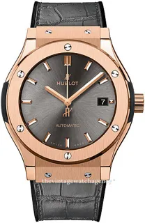 Hublot Classic Fusion 511.OX.7081.LR 45mm Yellow gold Gray