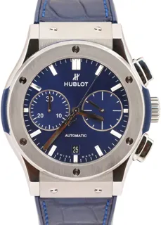 Hublot Classic Fusion 521.NX.7170.RX 45mm Titanium Blue