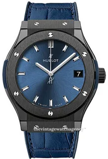 Hublot Classic Fusion 581.CM.7170.LR 33mm Ceramic blue