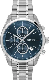 Hugo Boss Grand Prix 44 1514226 44mm Stainless steel Blue