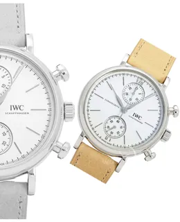 IWC Portofino Chronograph IW3915-02 39mm Stainless steel Silver