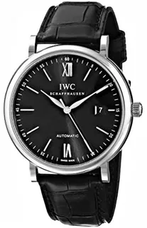 IWC Portofino IW356502 40mm Stainless steel Black