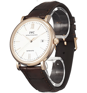 IWC Portofino IW356504 40mm Yellow gold Silver