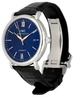 IWC Portofino IW356523 40mm Stainless steel Blue