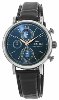 IWC Portofino IW391036 42mm Stainless steel Blue