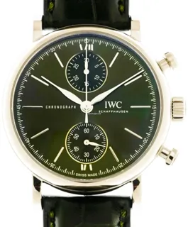 IWC Portofino IW391405 39mm Stainless steel Green