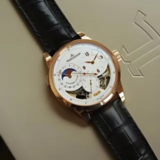 Jaeger-LeCoultre Duomètre Q6042422 42mm Rose gold Silver