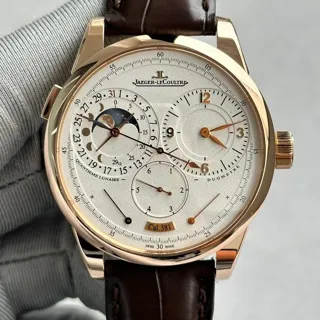 Jaeger-LeCoultre Duomètre Q6042521 40.5mm Rose gold Silver