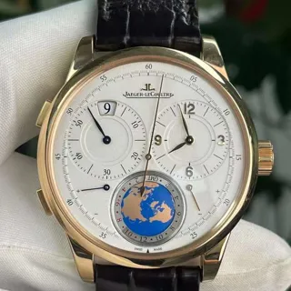 Jaeger-LeCoultre Duomètre Q6062420 42mm Rose gold Silver