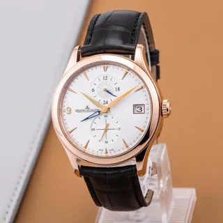 Jaeger-LeCoultre Master Hometime Q1622530 40mm Rose gold Silver