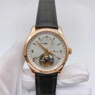 Jaeger-LeCoultre Master Tourbillon Q1562421 41.5mm Rose gold Silver