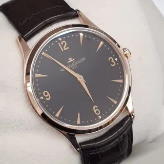 Jaeger-LeCoultre Master Ultra Thin 172.2.79.S 38mm Rose gold Brown