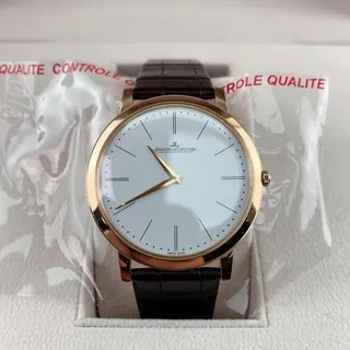 Jaeger-LeCoultre Master Ultra Thin Q1292520 39mm Rose gold White