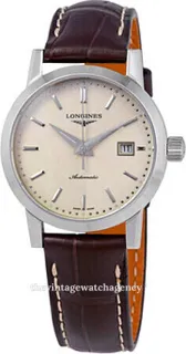 Longines 1832 L4.325.4.92.2 Stainless steel Beige