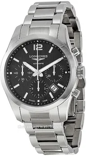 Longines Conquest Classic L2.786.4.56.6 Stainless steel Black