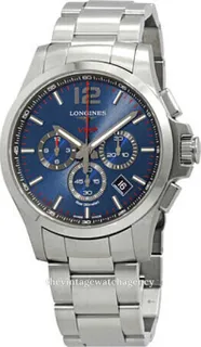 Longines Conquest V.H.P. L3.727.4.96.6 Stainless steel Blue