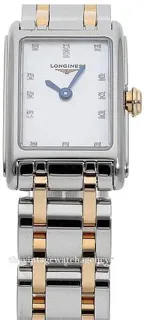 Longines DolceVita L52585877 175mm Brushed/polished steel White