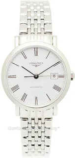 Longines Elegant L4.310.4.11.6 Stainless steel White