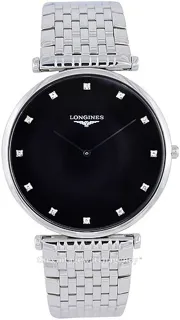 Longines La Grande Classique L4.766.4.58.6 Stainless steel Black