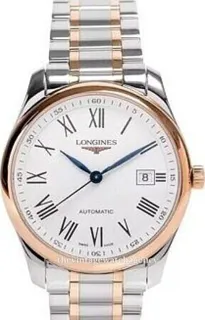 Longines Master Collection L2.793.5.11.7 Rose gold and Stainless steel White