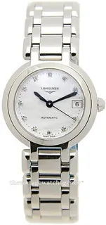 Longines PrimaLuna L8.111.4.87.6 Stainless steel White