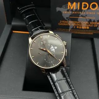 Mido Baroncelli M8607.3.13.4 42mm Stainless steel