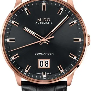 Mido Commander M021.626.36.051.00 42mm Stainless steel Black