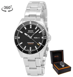 Mido Ocean Star M026.430.11.051.00 42.5mm Stainless steel Black